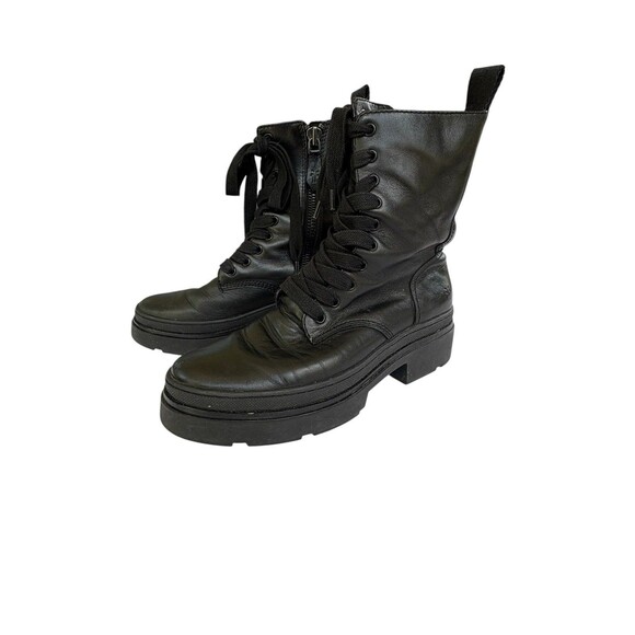 Frye Women's Chloe Combat Black - 7M FR40185 NWOB